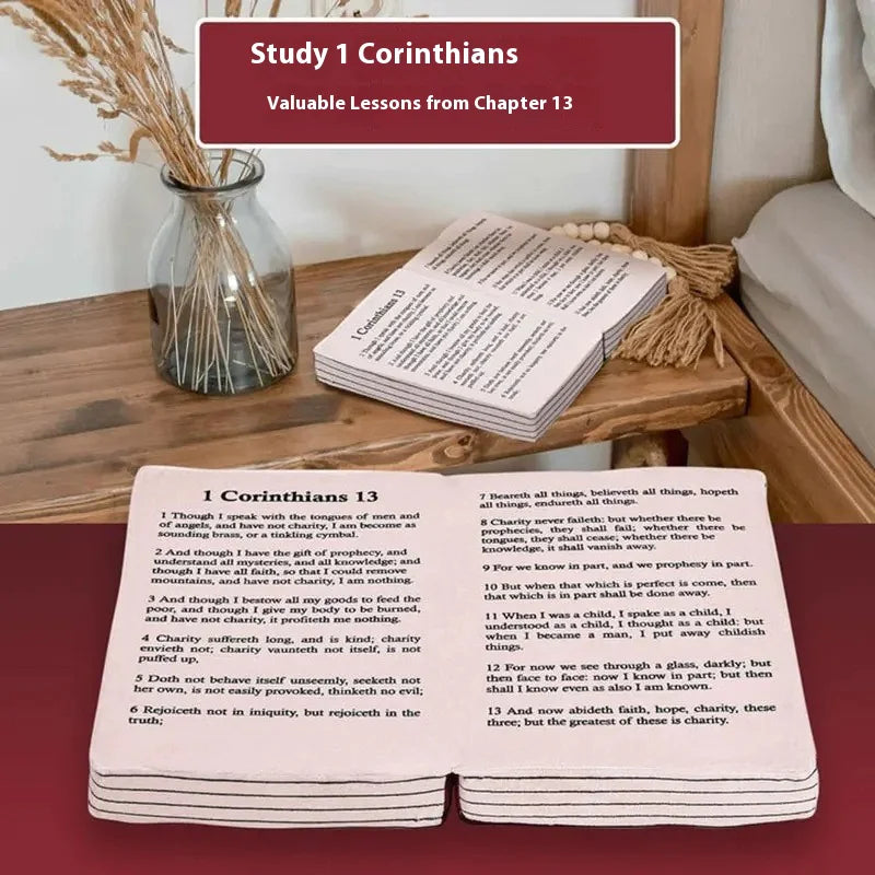 Bible Plush Pillow Doll