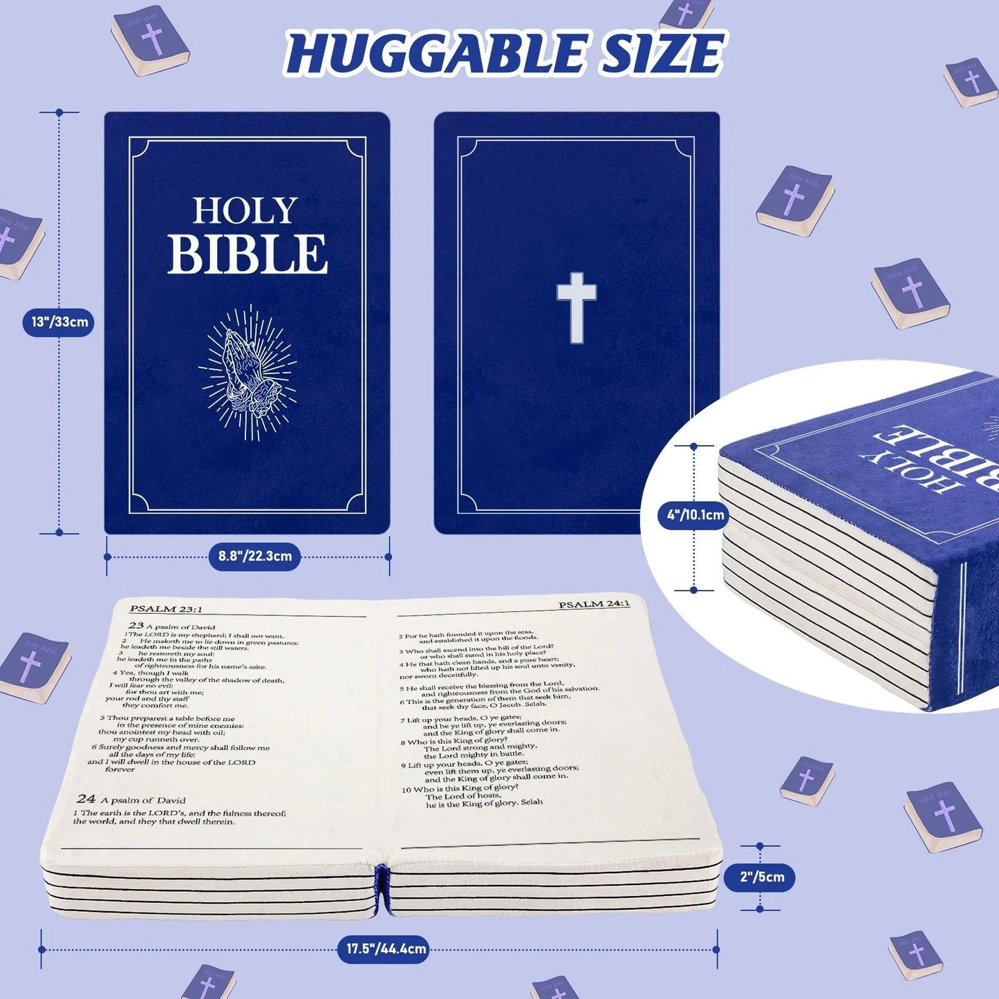 Bible Plush Pillow Doll