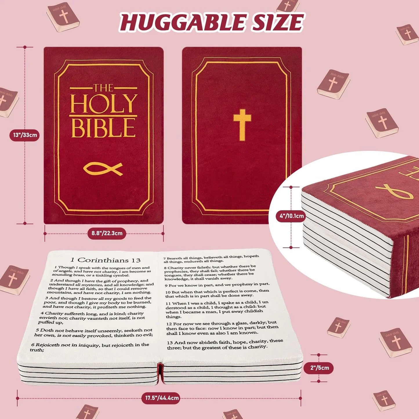 Bible Plush Pillow Doll