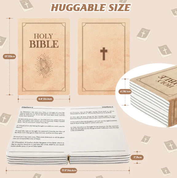 Bible Plush Pillow Doll
